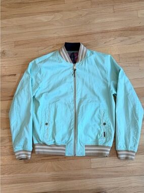 Scotch & Soda reversal Light Aqua Jacket / Floral